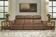 Signature Design by Ashley® Crowell 3-Piece Saddle Power Reclining Sectional-1