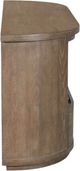 Magnussen Home® Bosley Porpoise Demilune Console Table-5