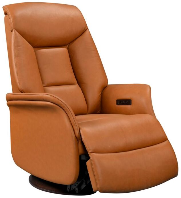 Leather Italia Royce Victor Camel Recliner Chair