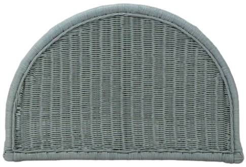 Bramble Customizable Scalloped Half Round Side Table-4