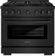 ZLINE Paramount Series 36" Black Stainless Steel Pro Style Dual Fuel Range-0