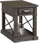 Parker House® Sundance Smokey Gray Chairside Table-0