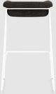 EQ3 Mackenzie Dark Grey/White Counter Stool-4