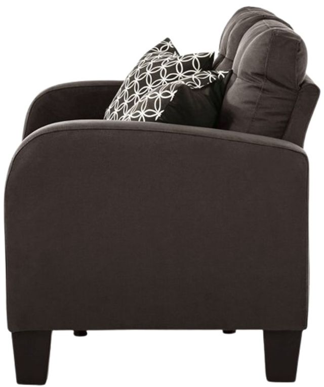 Homelegance® Sinclair Chocolate Loveseat-3