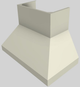 Vent-A-Hood® 42" Biscuit Wall Mounted Range Hood-4