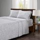 Olliix by Urban Habitat Grey Full Space Dyed Cotton Jersey Knit Sheet Set-5