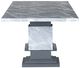 Global Furniture USA D1212 Gray Dining Table-2