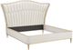 Michael Amini® St. Charles Dove Gray Eastern King Platform Bed-2