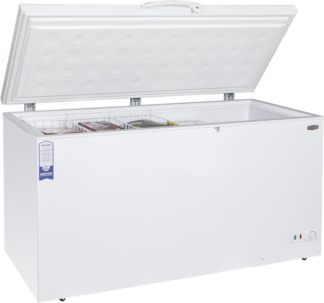 Marathon® 71" 20.0 Cu. Ft. White Deluxe Chest Freezer-1