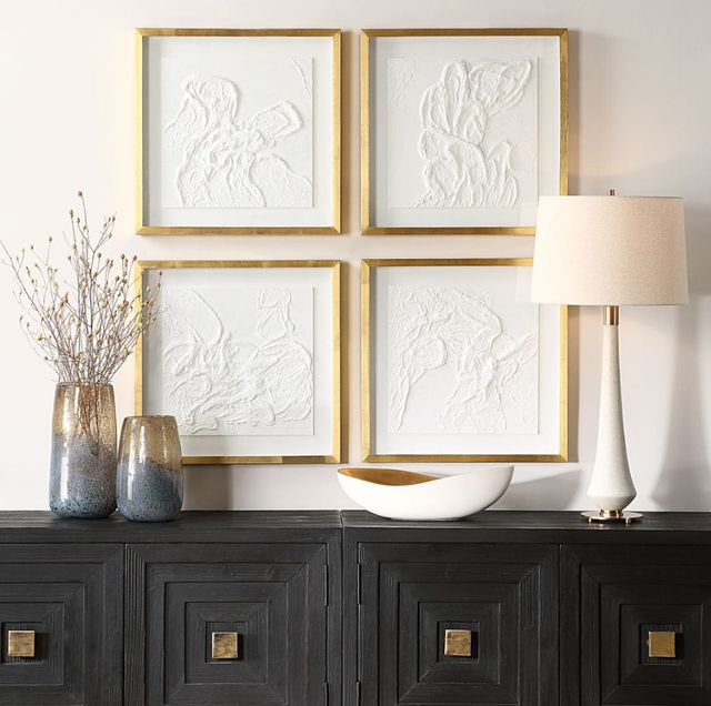 Uttermost® 4-Piece Fourfold Framed Prints Set-1