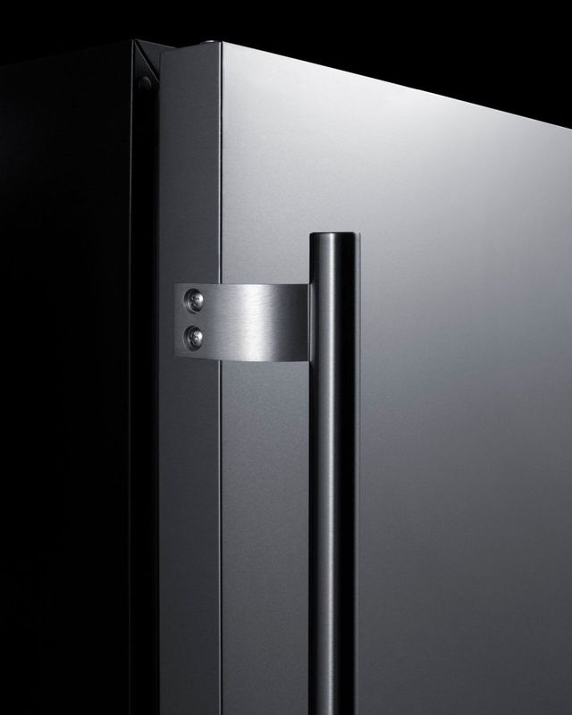 Summit® 24" 3.7 Cu. Ft. Stainless Steel Undercounter Freezer-3