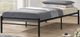 Titus Furniture Black 39" Twin Platform Bed-0