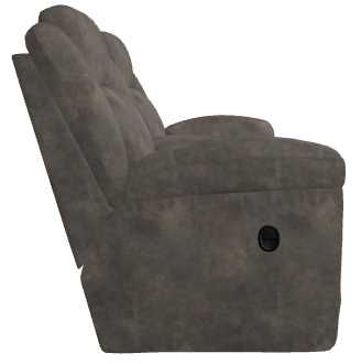 La-Z-Boy® Joel Smoke Manual Reclining Loveseat with Console-2