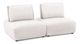 Furniture of America® Stavanger White 2-Seater-0