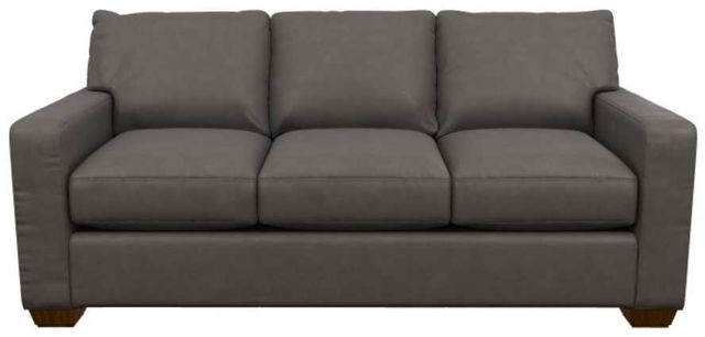 La-Z-Boy® Shiloh Greystone Leather Sofa-1