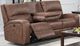 Titus Furniture Cognac Power Recliner Sofa-0