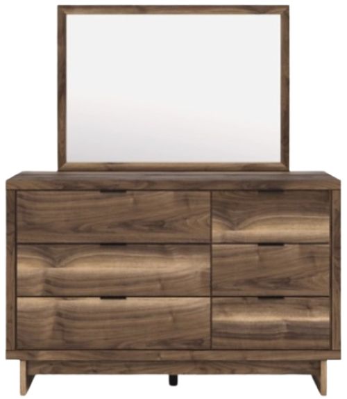 Signature Design by Ashley® Zadilyn Brown Dresser and Mirror-1
