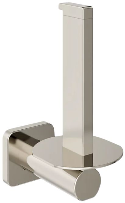 KOHLER® Parallel® Vibrant Polished Nickel Vertical Toilet Paper Holder-0