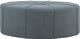 Olliix by Madison Park Blue Ferris Oval Ottoman-0