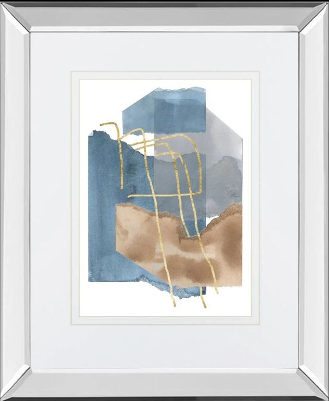 Classy Art Matter Dissolving III by Melissa Wang Mirror Framed Wall Art-0