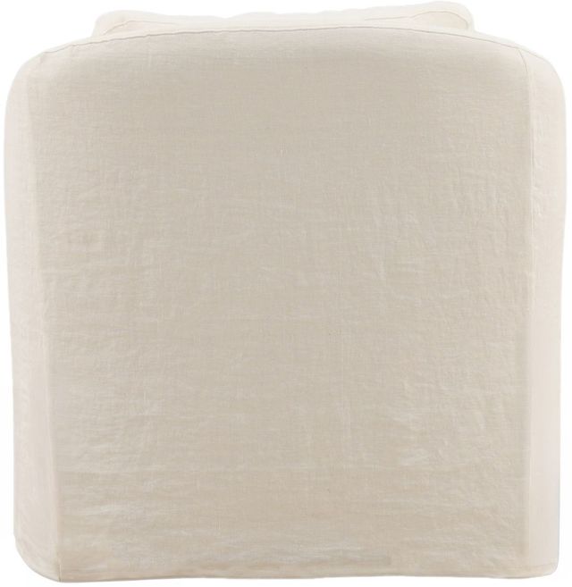 Dovetail Furniture Ama Off-White Swivel Chair-3
