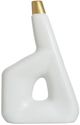 StyleCraft Norman Wyatt Home Gold/White 22" Vase-0