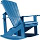 C.R. Plastic Generation Line Blue Addy Rocker-0