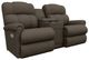 La-Z-Boy® Pinnacle Java Power Wall Reclining Loveseat with Console, Headrest, and Lumbar-0