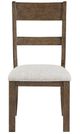 Homelegance® Quinn Light Brown/Light Gray Dining Side Chair-2
