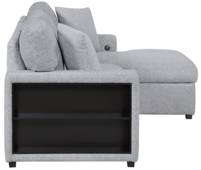 Homelegance® Pompano Gray Right-Arm Facing Sectional and Chaise-3
