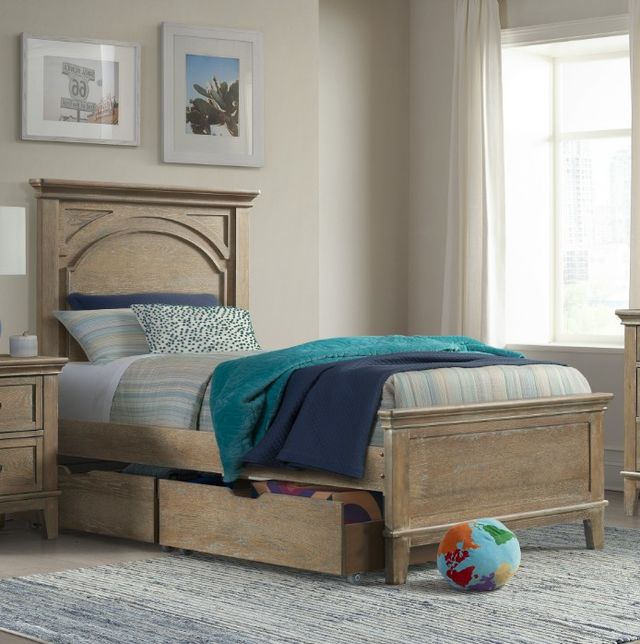 Westwood Design Leland Sandwash Youth Twin Panel Bed-1