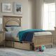 Westwood Design Leland Sandwash Youth Twin Panel Bed-1