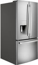 GE® 33" 23.6 Cu. Ft. Fingerprint Resistant Stainless Steel French Door Refrigerator-2