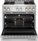 JennAir® RISE™ 36" Stainless Steel Pro Style Natural Gas Range-2
