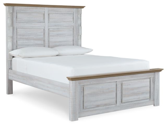 Signature Design by Ashley® Haven Bay Two-Tone Queen Panel Bed-1