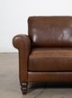 Soft Line 7474 Dallas Chestnut All Leather Loveseat-2