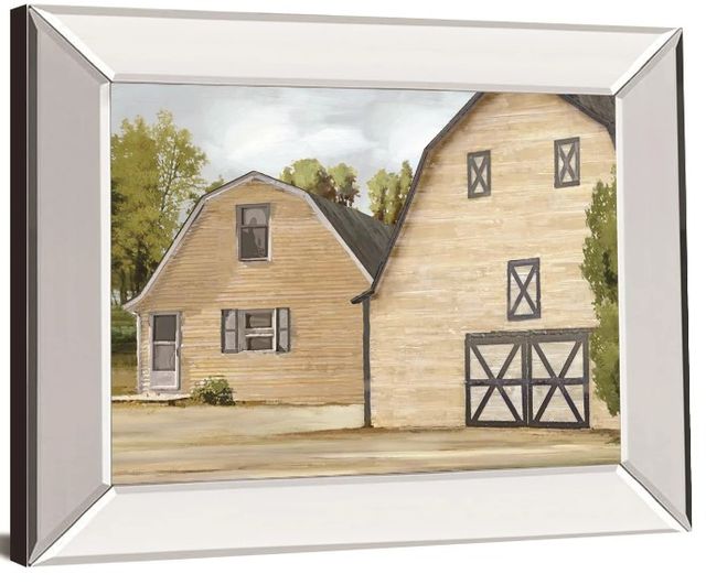 Classy Art Contemporary Farm By Mark Chandon Mirror Framed Wall Art-0
