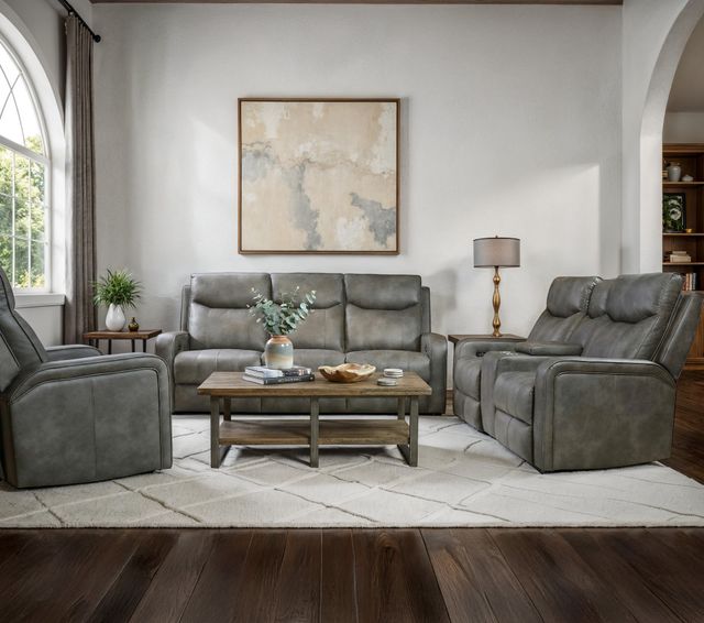 Behold™ Home Nova Gray Single Power Motion Sofa-1