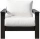 Enclover Hickory Black/White Club Chair-0