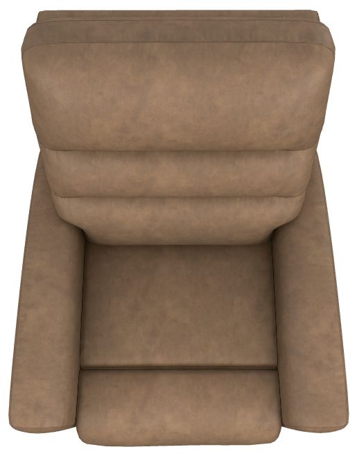 La-Z-Boy® Liam Chestnut Power Rocking Recliner with Headrest-4