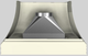 Vent-A-Hood® Designer Series 48" Biscuit Wall Mounted Range Hood-4