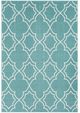 Surya Alfresco Teal/White 5'x8' Area Rug-0