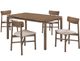 Coaster® Parkridge 5-Piece Natural Walnut Dining Set-0