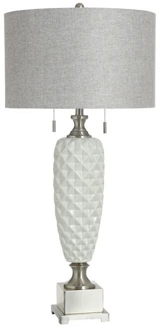Stylecraft Cadier Silver Table Lamp-0