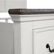Furniture of America® Hampstead 4-Piece White/Dark Brown Queen Bedroom Set-2