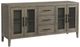Elements International Versailles Contemporary Grey Server-0