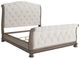 Signature Design by Ashley® Ardenfield Beige/Light Brown King Upholstered Sleigh Bed-0