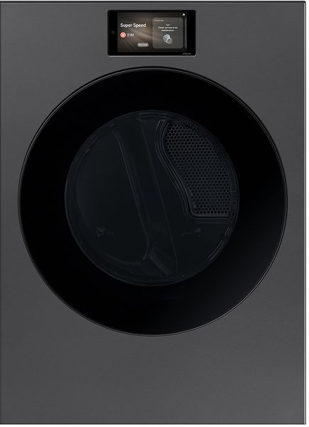 Samsung Bespoke AI Bespoke AI 7.6 Cu. Ft. Dark Steel Vented Electric ...