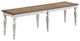 Winners Only® Augusta Rustic Brown/White 60" Bench-0
