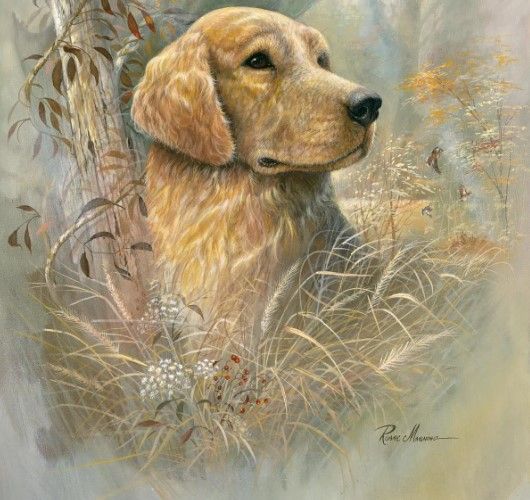 Classy Art Golden Beauty by Ruane Manning Wall Art-1